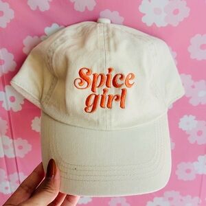 Spice Girl Embroidered Cap